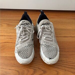 Nike White and Black Sneakers Modern Athletic Design